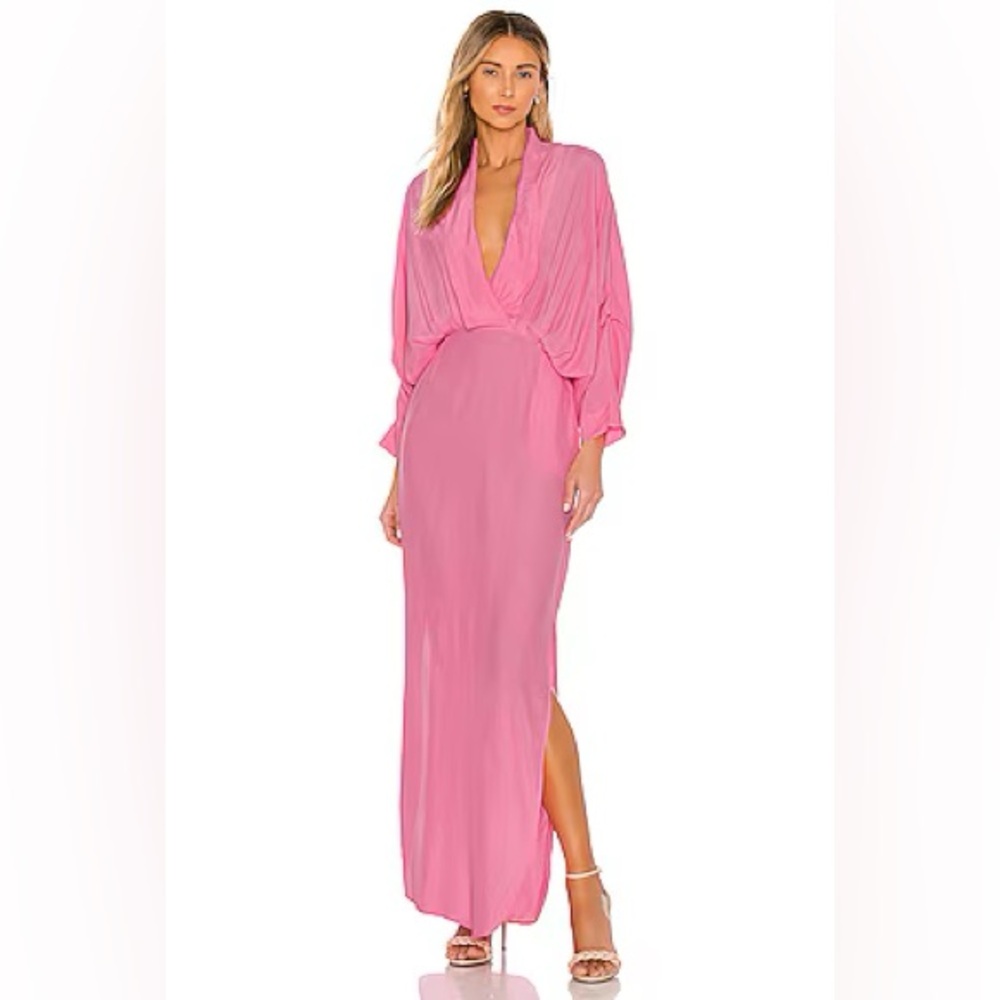 S/W/F | Plunge Dress in Floss | S